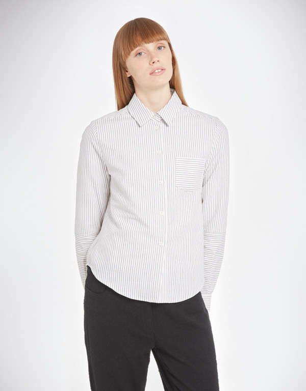 YMC Linen Stripe Shirt YMC Linen Stripe Shirt