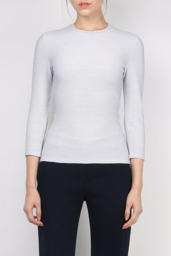 Area Oceanie Pinstripe Jersey Cut-Out Area Oceanie Pinstripe Jersey Cut-Out