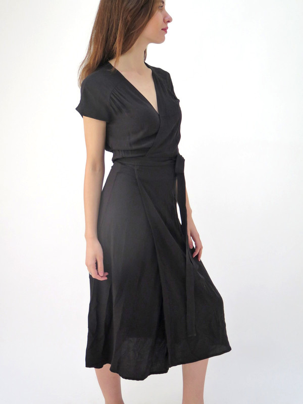 Ali Golden Wrap Dress Ali Golden Wrap Dress