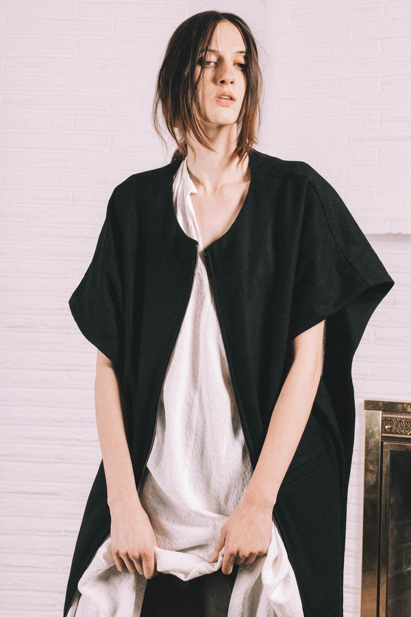 Kate Towers zip up smock Coat Kate Towers zip up smock Coat