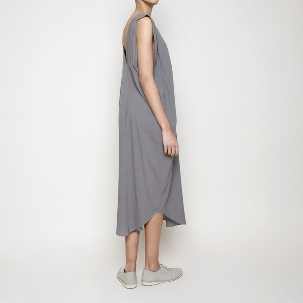 7115 by Szeki Reversible Maxi Dress- Gray SS16 7115 by Szeki Reversible Maxi Dress- Gray SS16