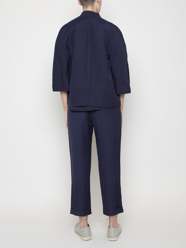 7115 by Szeki Structured Linen Jacket 7115 by Szeki Structured Linen Jacket