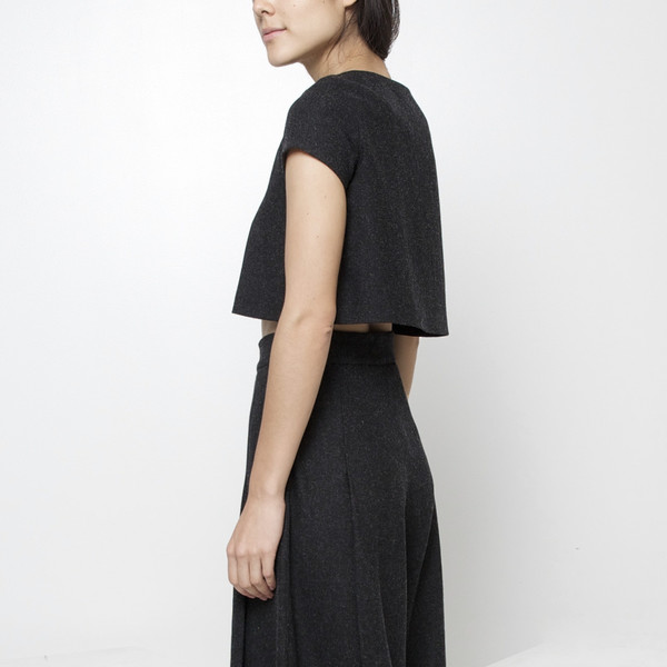 7115 by Szeki Wool Cropped Top 7115 by Szeki Wool Cropped Top