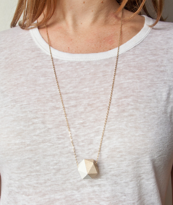 Baleen Wooden Bead Necklace Baleen Wooden Bead Necklace