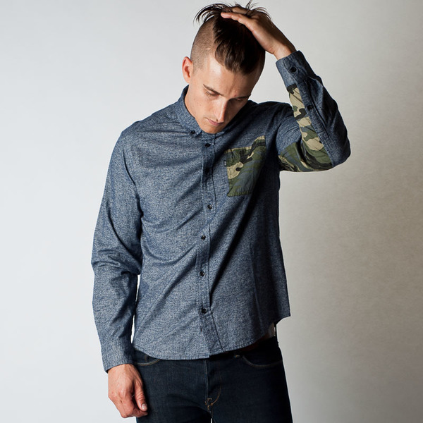 Men's Wolf & Man Hunter Shirt Men's Wolf & Man Hunter Shirt