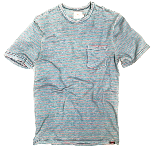 Men's Faherty Stripe Pocket Tee Men's Faherty Stripe Pocket Tee