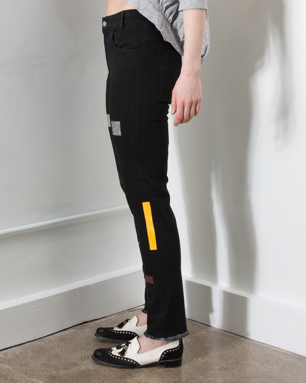 Aires Super-Tight Taped Jeans Aires Super-Tight Taped Jeans