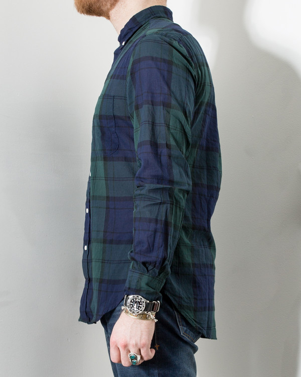 Men's Gitman Bros. Vintage Blackwatch Japanese Voile Men's Gitman Bros. Vintage Blackwatch Japanese Voile