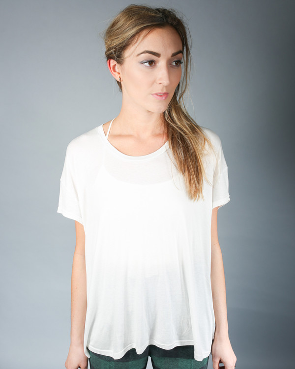Margaux Lonnberg Ines White T Margaux Lonnberg Ines White T