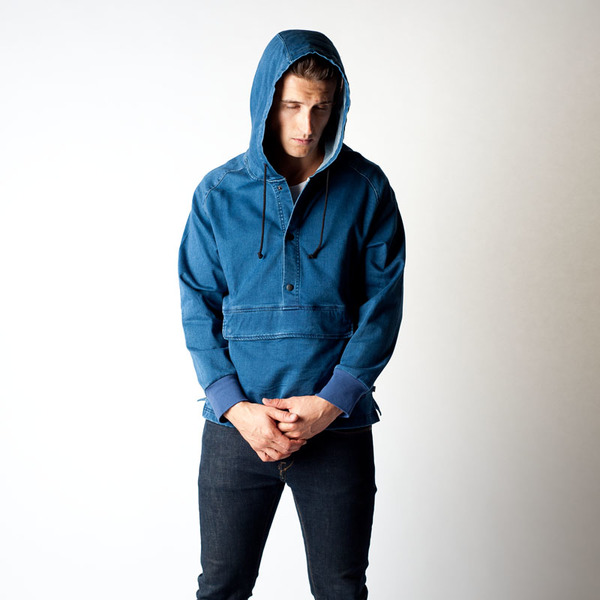 Men's Wolf & Man Kayle 2 Hoodie Men's Wolf & Man Kayle 2 Hoodie
