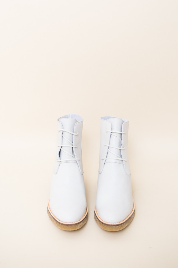Miist Imelda Boots / White Leather Miist Imelda Boots / White Leather