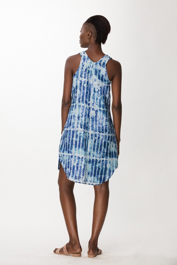 Osei-Duro Runa Dress in Marine Chalk Osei-Duro Runa Dress in Marine Chalk