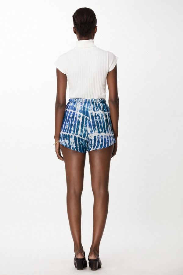 Osei-Duro Dash Shorts in Marine Chalk Osei-Duro Dash Shorts in Marine Chalk