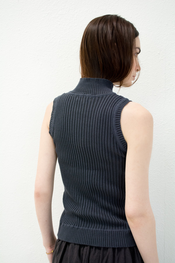 Micaela Greg Black Rib Tank Micaela Greg Black Rib Tank