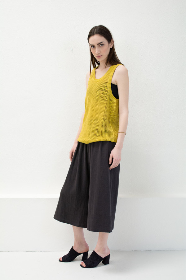 Micaela Greg Citron Mesh Tank Micaela Greg Citron Mesh Tank
