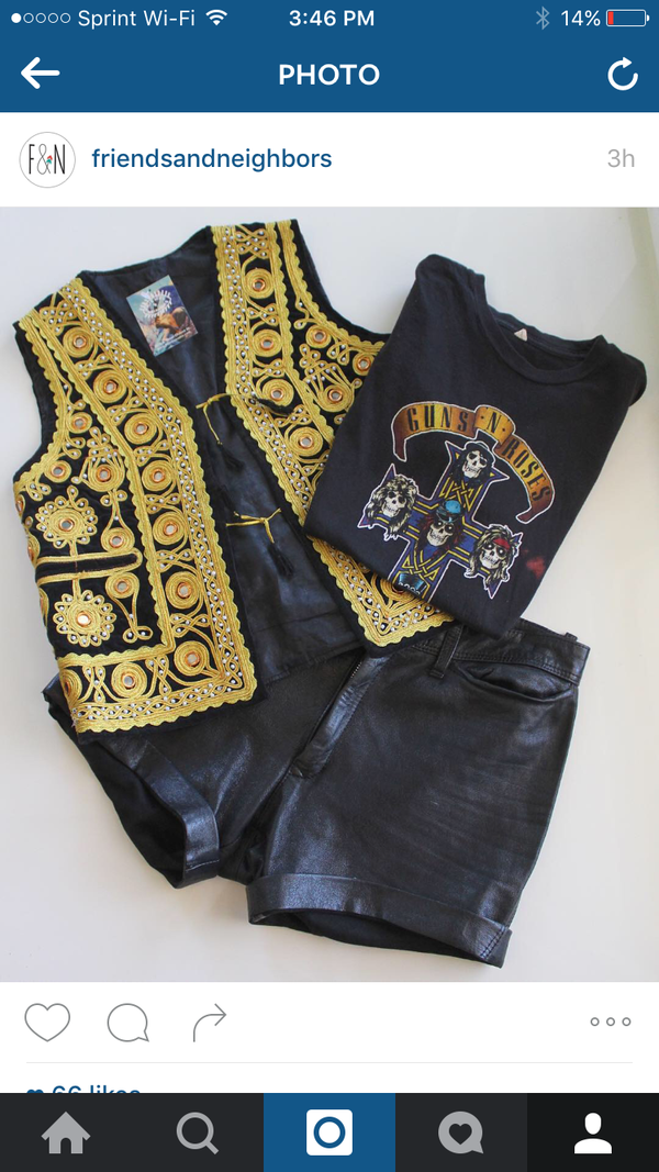 Leather shorts Leather shorts