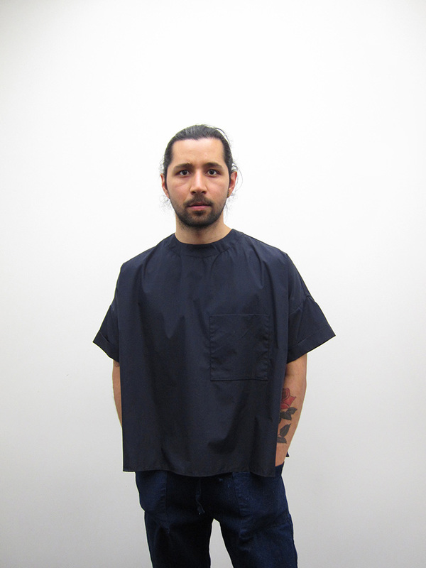 Unisex Suzanne Rae Oversized Pocket T, Cotton/Nylon Unisex Suzanne Rae Oversized Pocket T, Cotton/Nylon