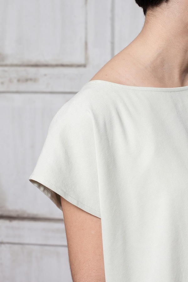 Jesse Kamm Block Top - seafoam Jesse Kamm Block Top - seafoam