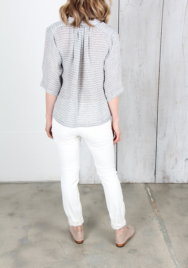 APIECE APART AGATA SHIRRED TOP APIECE APART AGATA SHIRRED TOP