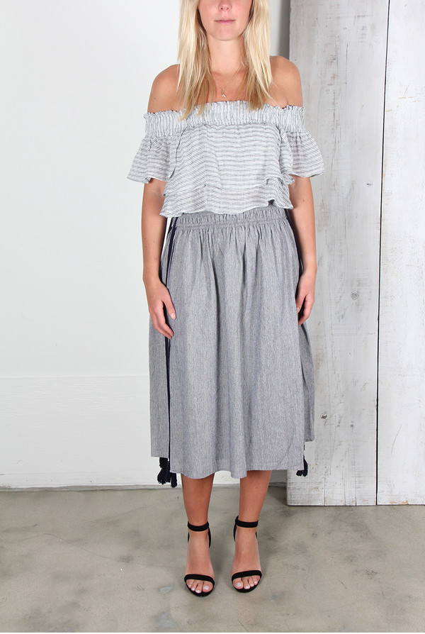 APIECE APART ASSISI TEA LENGTH WABI SKIRT APIECE APART ASSISI TEA LENGTH WABI SKIRT