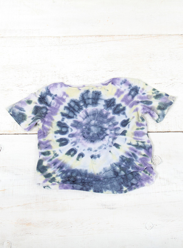 RAQUEL ALLEGRA BABY TEE IN VIOLET TD RAQUEL ALLEGRA BABY TEE IN VIOLET TD