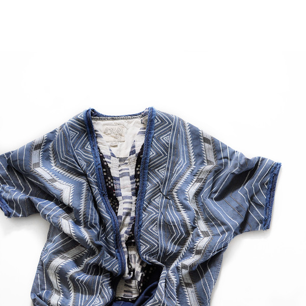 Conditions Apply CHAMBRAY EMBROIDERED COAT Conditions Apply CHAMBRAY EMBROIDERED COAT