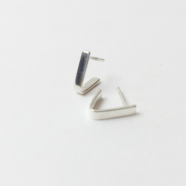 Upper Metal Class Triangle Open Hoops Upper Metal Class Triangle Open Hoops