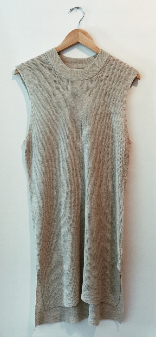 Callahan. Waffle Knit High Low Dress Callahan. Waffle Knit High Low Dress