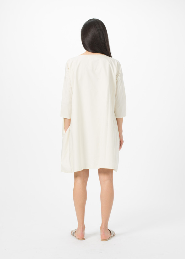 Organic by John Patrick Broadcloth Slim Sleeve Dress Organic by John Patrick Broadcloth Slim Sleeve Dress