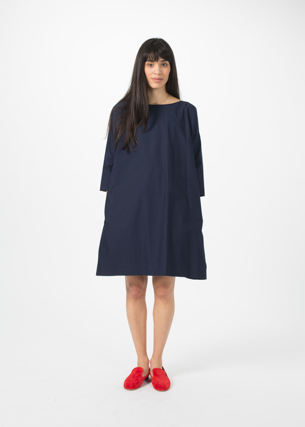 Organic by John Patrick Broadcloth Slim Sleeve Dress Organic by John Patrick Broadcloth Slim Sleeve Dress