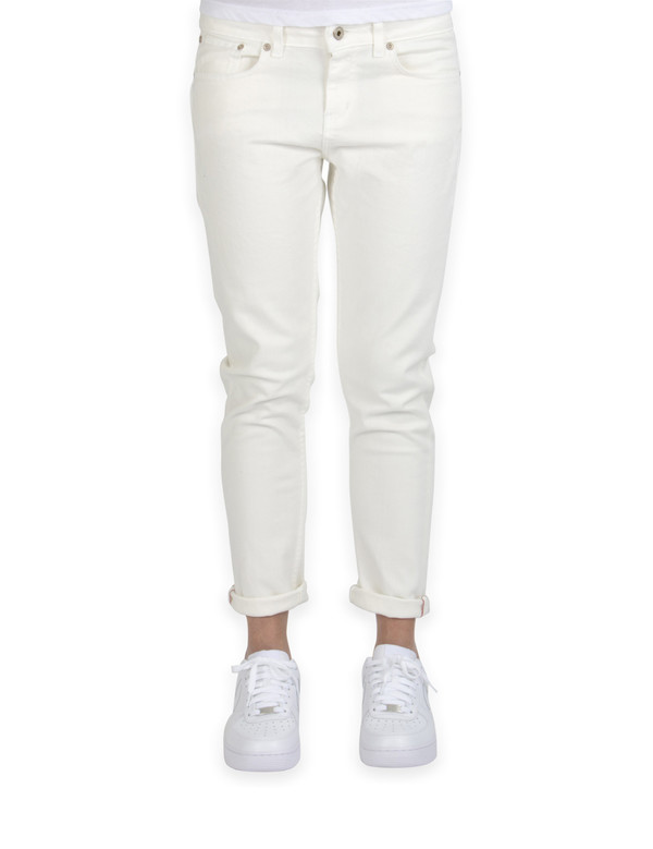 NAKED AND FAMOUS JEANS FEMME THE BOYFRIEND - BLANC NAKED AND FAMOUS JEANS FEMME THE BOYFRIEND - BLANC