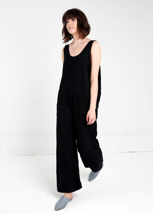 Study NY Black Oversized Tank Suit Study NY Black Oversized Tank Suit