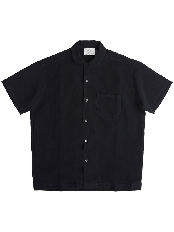 Olderbrother Geri Shirt - Black Indigo Olderbrother Geri Shirt - Black Indigo