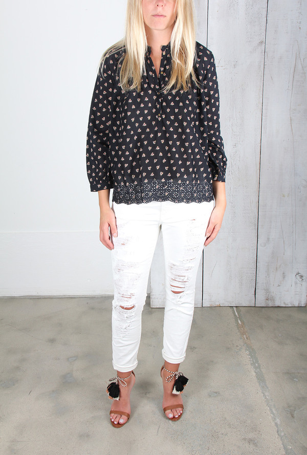 ULLA JOHNSON LOUISE BLOUSE ULLA JOHNSON LOUISE BLOUSE