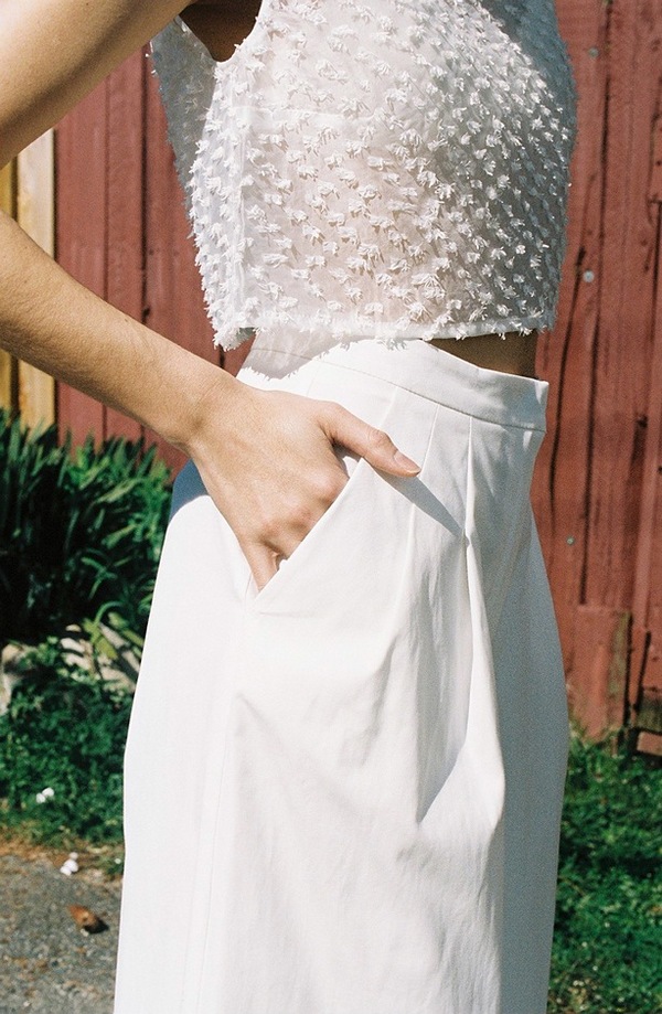 Samuji Arica Trouser - matrix ecru Samuji Arica Trouser - matrix ecru