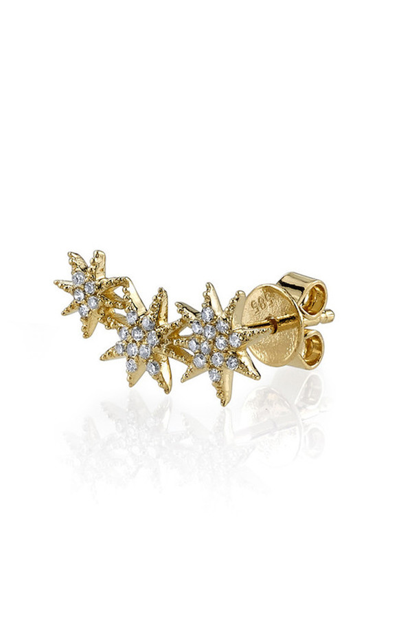 Gabriela Artigas & Company 14K Triple Shooting Star Earrings Gabriela Artigas & Company 14K Triple Shooting Star Earrings