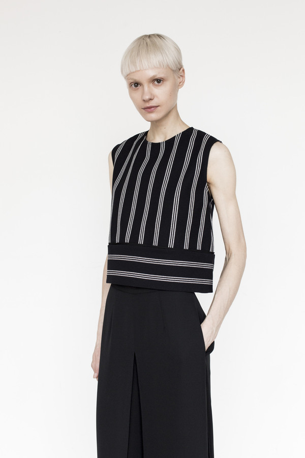 Kallmeyer Cotton Button Back Top Kallmeyer Cotton Button Back Top