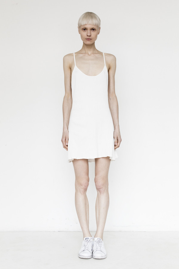 Assembly Cotton Ribbed Camisole - White Assembly Cotton Ribbed Camisole - White