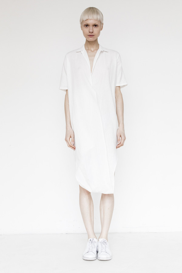 Assembly Gauze Twist Dress Assembly Gauze Twist Dress