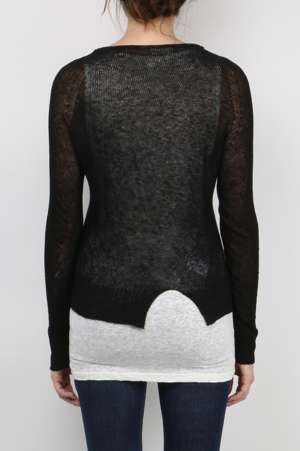Ma'ry'ya Seamless Notched V-Neck Ma'ry'ya Seamless Notched V-Neck