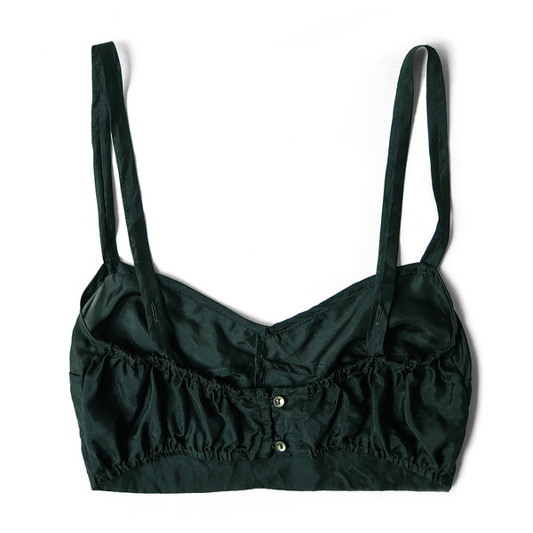 Erica Tanov beatrice silk bralette Erica Tanov beatrice silk bralette