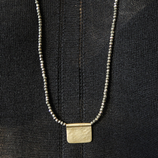 christy lea payne pyrite necklace christy lea payne pyrite necklace