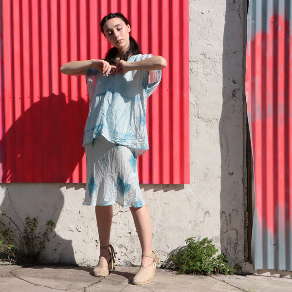 Erica Tanov greta indigo slip Erica Tanov greta indigo slip