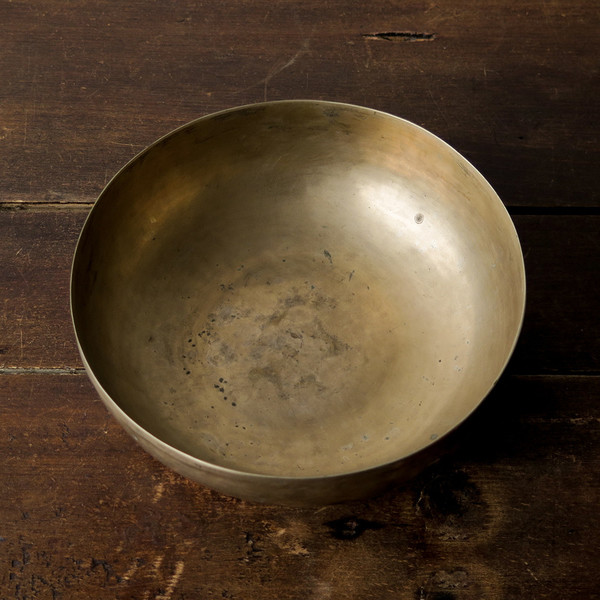 hand-formed brass bowl hand-formed brass bowl