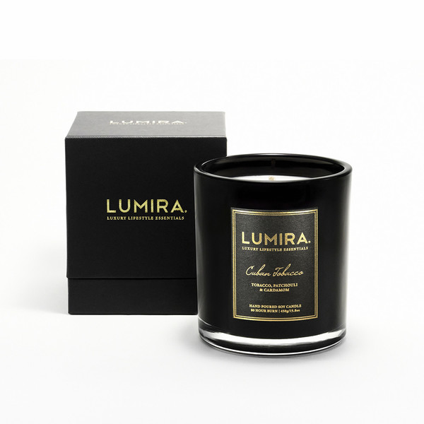 lumira cuban tobacco candle lumira cuban tobacco candle