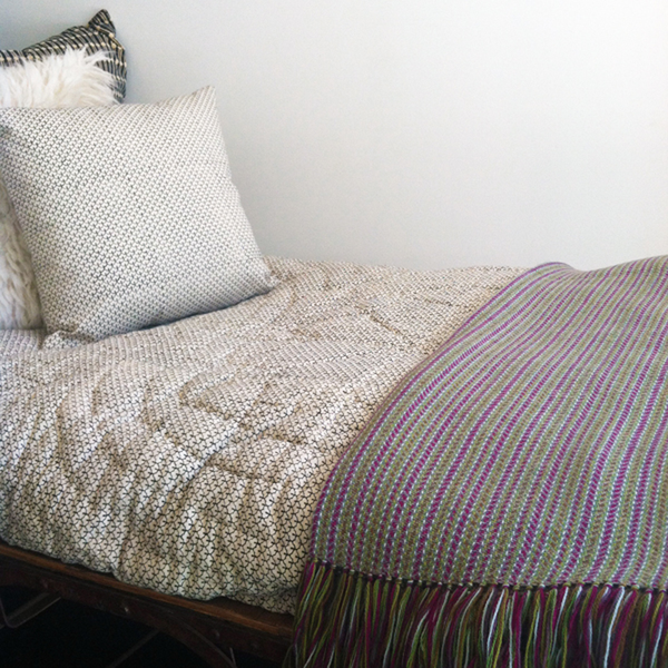 Erica Tanov variegated alpaca throw Erica Tanov variegated alpaca throw
