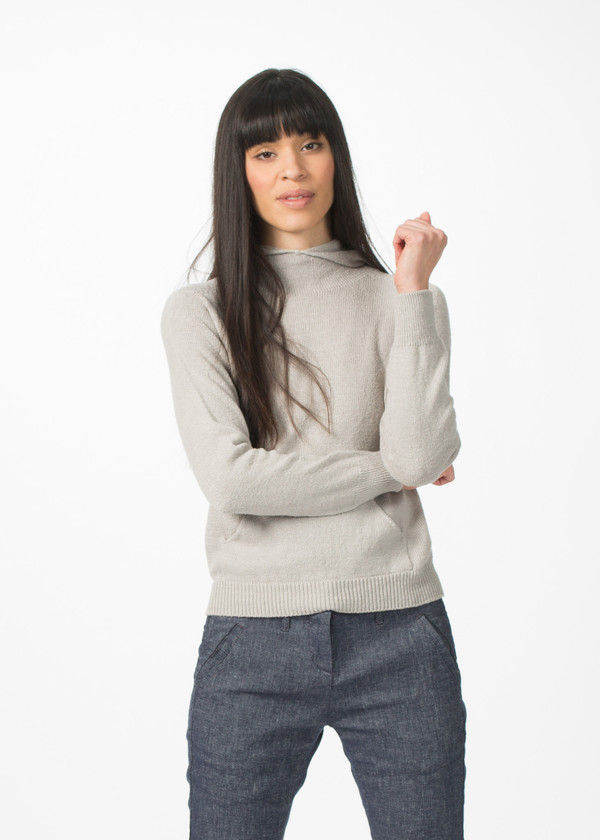 Evam Eva Seamless Hooded Pullover Evam Eva Seamless Hooded Pullover