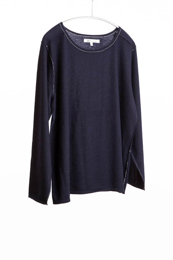 Paychi Guh Cashmere Everyday Scoop Navy Paychi Guh Cashmere Everyday Scoop Navy