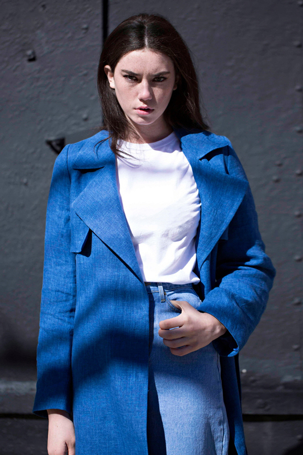 Lookast High Waist Wide Denim Pants- Light Blue Lookast High Waist Wide Denim Pants- Light Blue