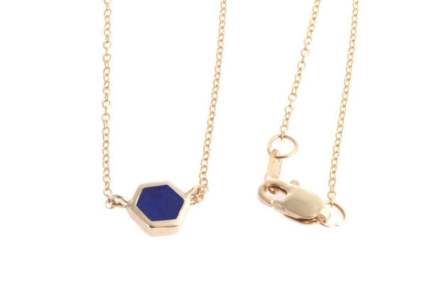 Shahla Karimi Mini Honey Necklace With Stone Shahla Karimi Mini Honey Necklace With Stone